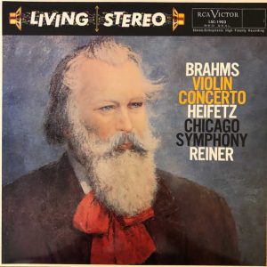 Fritz Reiner / Chicago Symphony Orchestra / Jascha Heifetz - Brahms: Violin Concerto [Stereo] (Classic Records Quiex SV-P Edition)