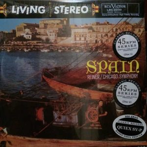 Fritz Reiner / Chicago Symphony Orchestra - Spain [Stereo] (Classic Records 45 Series Single-Sided 45 RPM Quiex SV-P Edition)