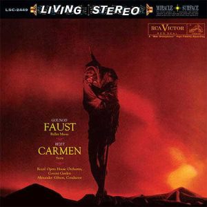 Alexander Gibson / Royal Opera House Orchestra, Covent Garden - <em>Gounod: "Faust" Ballet Music; Bizet: "Carmen" Suite</em> [Stereo] (Analogue Productions RCA/Decca Living Stereo Series Edition)