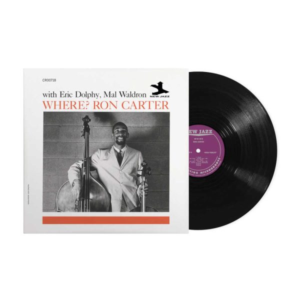 Ron Carter with Eric Dolphy & Mal Waldron - <em>Where?</em> [Stereo] (Craft Recordings Original Jazz Classics Series Edition) - Image 2