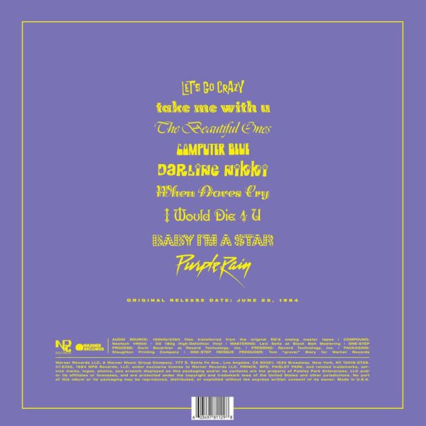 Prince and the Revolution - <em>Purple Rain</em> [Stereo] (Because Sound Matters One-Step Series Box Set Edition) - Image 3