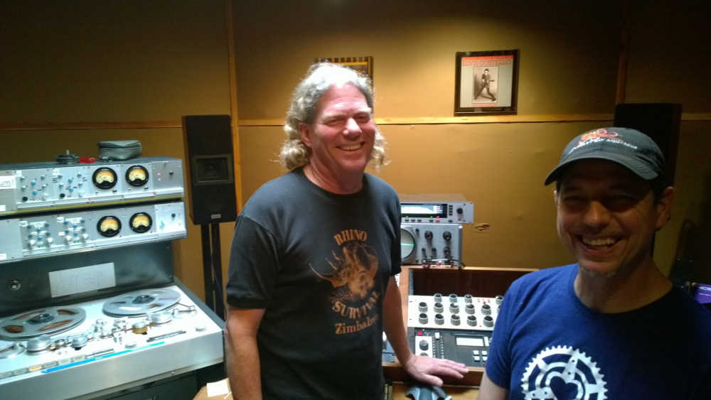 krieg wunderlich and shawn britton, mastering engineers at mobile fidelity sound lab